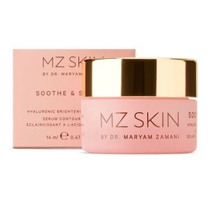 MZ SKIN Soothe & Smooth Hyaluronic Brightening Eye Complex Cream NEW Full Size